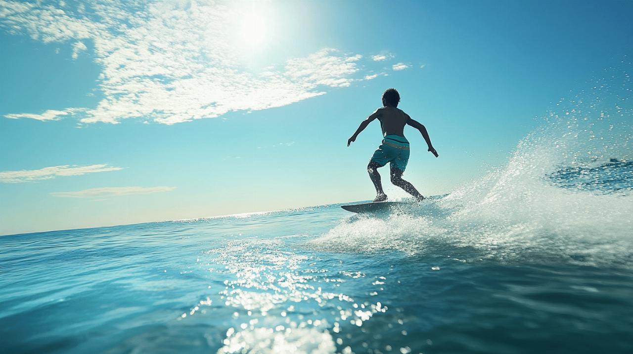 De debutant a pro : filmez vos 5 etapes essentielles pour debuter en skimboard