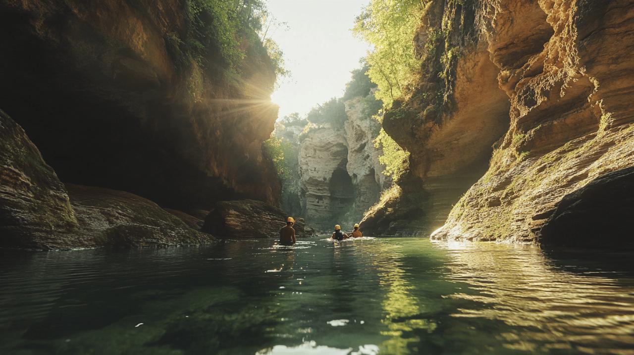 Faire du canyoning dans l’Aveyron : 5 parcours familiaux accessibles aux debutants