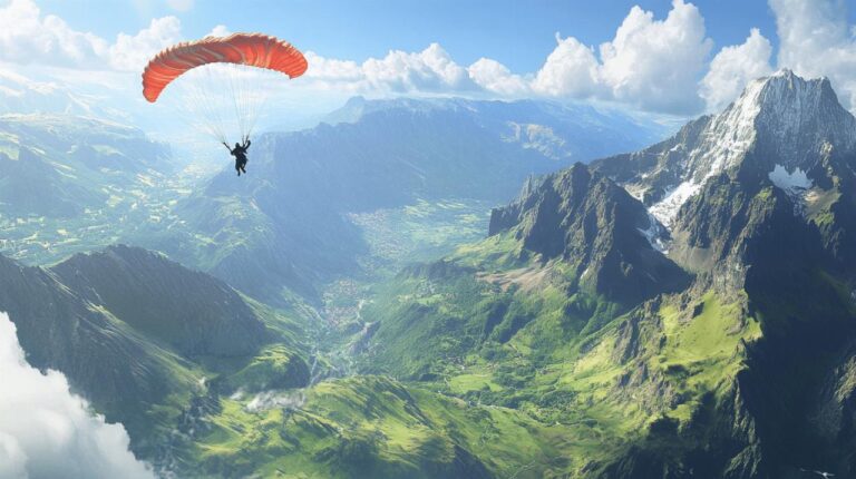 Le saut en parachute en Auvergne : Maitrisez la technique du vol relatif